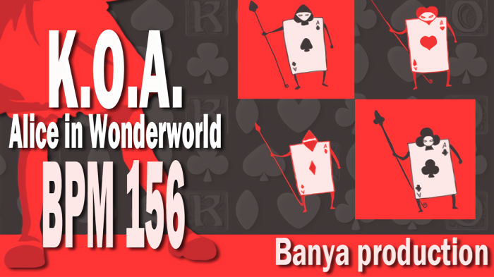 Cover de K.O.A : Alice In Wonderworld